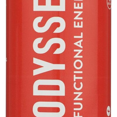 odyssey mushroom elixir passion fruit orange & guava sparkling mushroom elixir, 12 fz