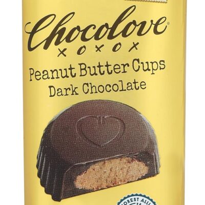 chocolove dark chocolate peanut butter cups, 1.2 oz